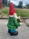 Welcome to the Garden Tall Gnome Ornament - TC002