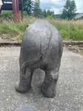 Large Rhino Garden Ornament - TC005