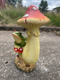 Copy of Toad on a Toadstool Ornament - TC004