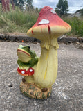 Copy of Toad on a Toadstool Ornament - TC004