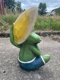 Surf Frog Garden Ornament - TC010