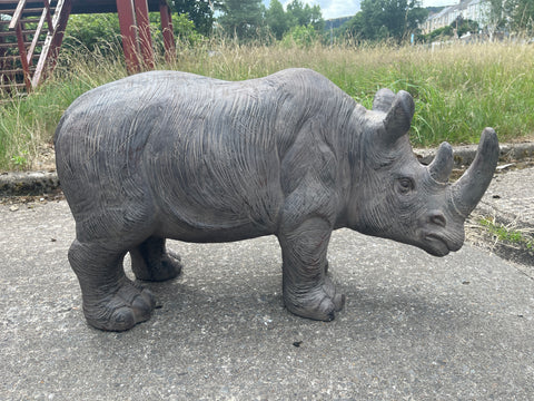 Large Rhino Garden Ornament - TC005
