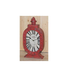 Shabby Chic Red Ship Mantle Clock - 14A505-1U