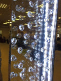 Mirrored Floating Crystal LED Frame Mirror - CD008 LED