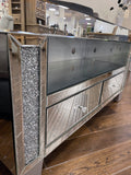 Glitz Large Diamante TV Cabinet - CD094