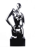 Silver Electroplated Female Sculpture Ornament - CMC006