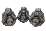 Orangutan Hear No Evil Ornament - FC039