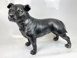 Grey Outdoor Staffordshire Bull Terrier Ornament - FC051