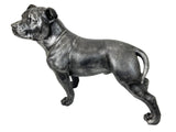 Grey Outdoor Staffordshire Bull Terrier Ornament - FC051