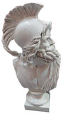 White Bust of Philopoemen Ornament - FL004