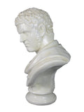 White Bust of Caracalla Ornament - FL006
