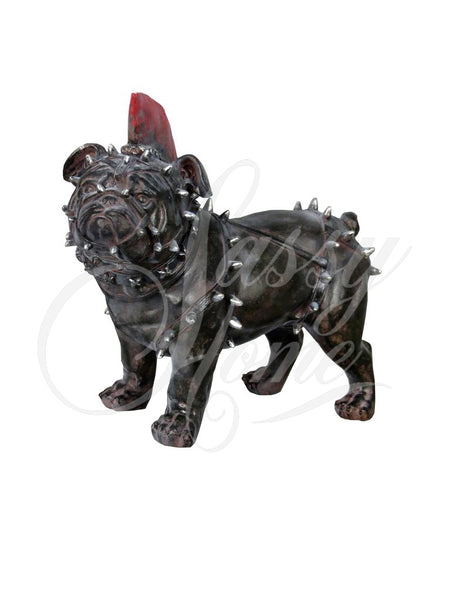Punk Bulldog Ornament - JG001