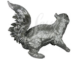 Silver Electroplated Squirrel Ornament - JG020