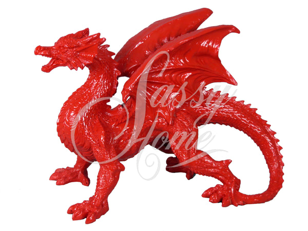 Red Dragon Ornament - JG025