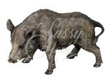 Wild Boar Ornament - JG027