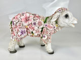 Standing Flower Lamb Ornament - JG050