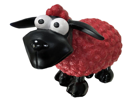 Red & Black Sheep Ornament - JG033