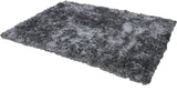 Luxury Grey Shag Pile Floor Rug