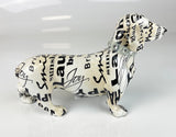 Newspaper Happy Headlines Dachshund Sausage Dog Ornament - NY075