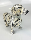 Newspaper Happy Headlines Dachshund Sausage Dog Ornament - NY075
