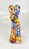 Multicolour Graffiti Balloon Party Dog Ornament - NY081