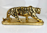 Gold Prowling Tiger Ornament - NY084