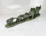 Follow the Leader Parade of Elephants Ornament - NY069