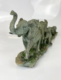 Follow the Leader Parade of Elephants Ornament - NY069