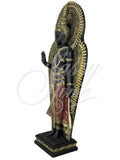 Red & Gold Light Up Buddha with Surround Ornament - QS021