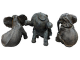 Trio of Tumble Baby Elephants Ornament - TM006