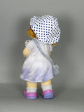 City Kidz Purple Girl Holding Rabbit - VA010