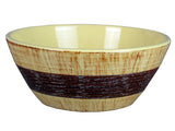Colourama White & Blue Floral Bowl - WLCFBNR