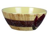 Colourama White & Blue Floral Bowl - WLCFBNR