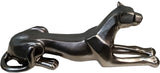 Pewter Styled Resting Panther Ornament - XB005