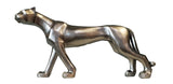 Pewter Styled Standing Panther Ornament - XB006