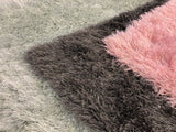 Sparkle Glitter Fleck Pink Floor Rug