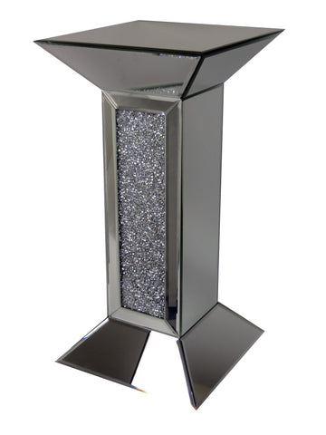 Glitz Mirrored Diamante Pedestal - CD091