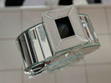 Glitz Diamante Mirrored Flask Vase - CD126