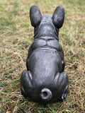 Charcoal Grey French Bulldog Ornament - FC003