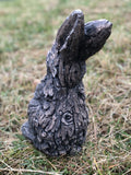 Wood Effect Baby Bunny Rabbit Ornament - FC058