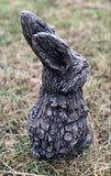 Wood Effect Baby Bunny Rabbit Ornament - FC058