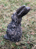 Wood Effect Baby Bunny Rabbit Ornament - FC058