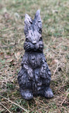 Wood Effect Baby Bunny Rabbit Ornament - FC058