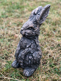 Wood Effect Baby Bunny Rabbit Ornament - FC058