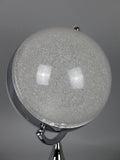 Silver Glittered Globe Table Lamp - WLT4001-1