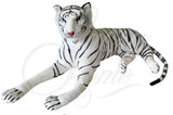 Large Siberian Snow Tiger Soft Toy - 130cm - H004