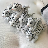 Small Siberian Snow Tiger Soft Toy - 25cm - H012