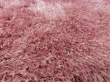 Sparkle Glitter Fleck Pink Floor Rug