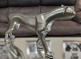 Pewter Styled Standing Panther Ornament - XB006