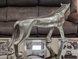 Pewter Styled Standing Panther Ornament - XB006